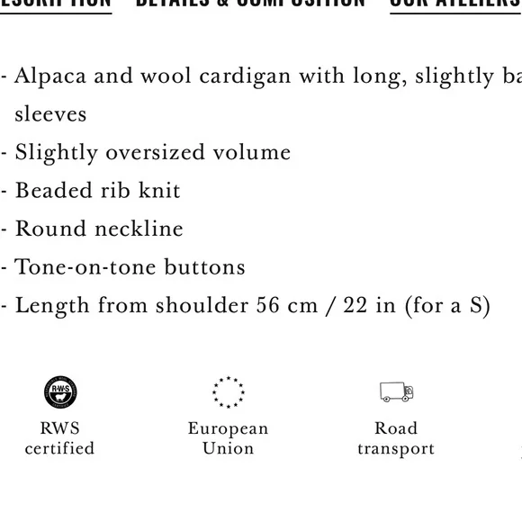 Sezane Pink Women's Cardigan Sweater - Picture 15 of 15